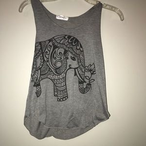 Elephant tank top